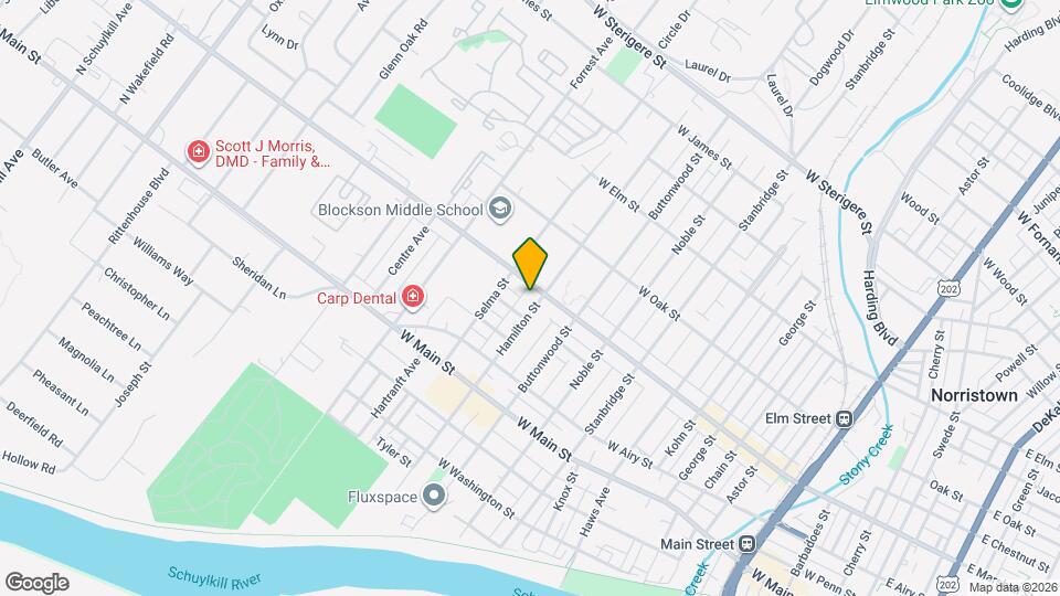 557 Hamilton St Map and Location Details