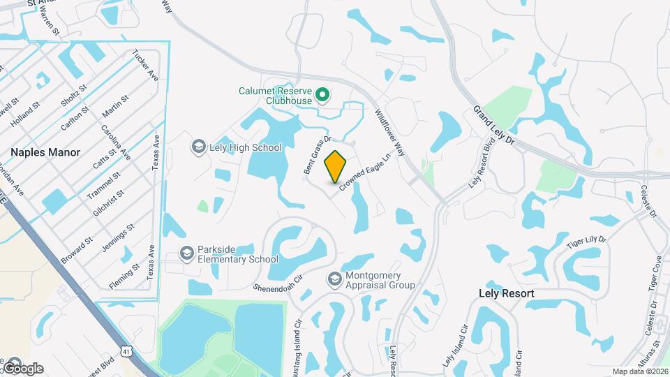 6719 Crowned Eagle Ln Map and Location Details