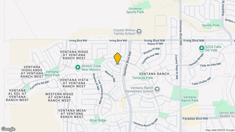7315 Quartzite Ave NW Map and Location Details