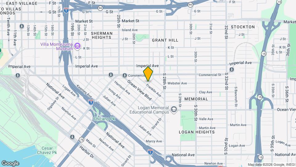 2096 Franklin Ave Mapa y Detalles de la Ubicación