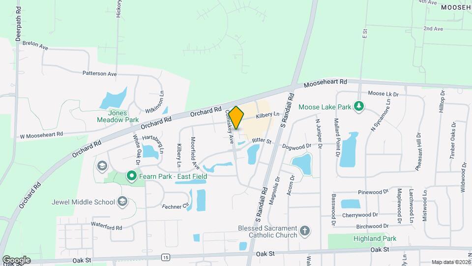 1263 Comiskey Ave Map and Location Details