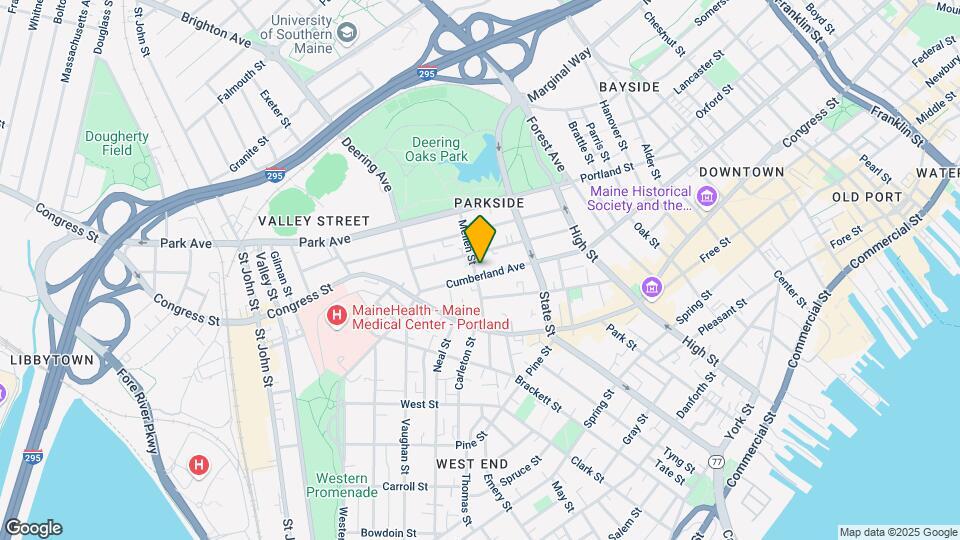 523 Cumberland Ave Mapa y Detalles de la Ubicación