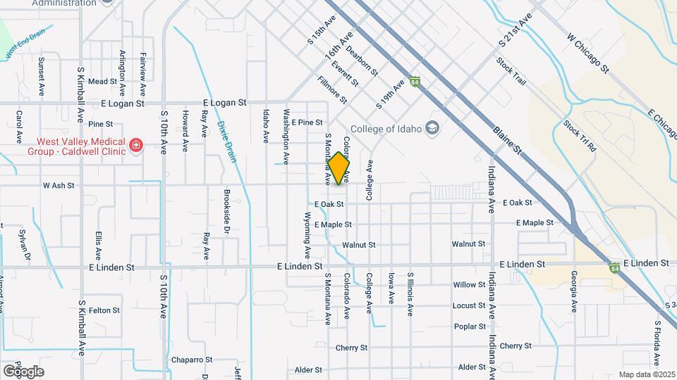 Caldwell Townhouse Apartments Map and Location Details