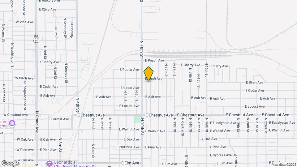 1218 N 11th St Map and Location Details