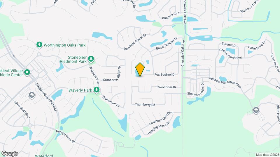 624 Fallen Timbers Dr Mapa y Detalles de la Ubicación