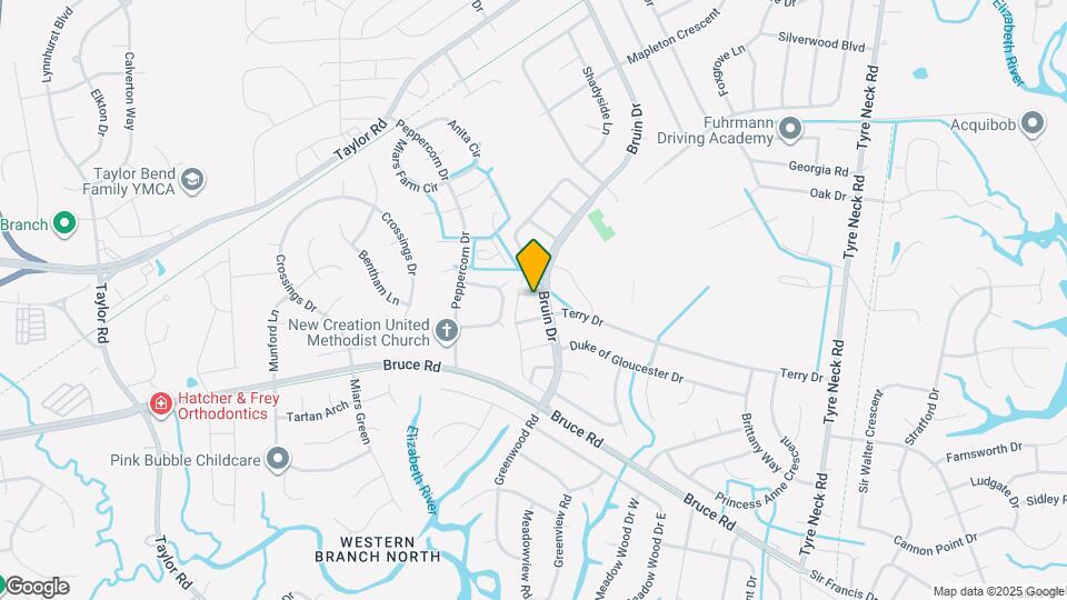 4307 Worthing Ln Map and Location Details