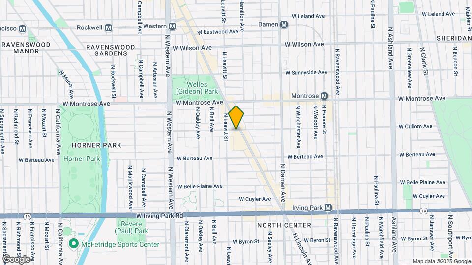 2141 W Cullom Ave Map and Location Details