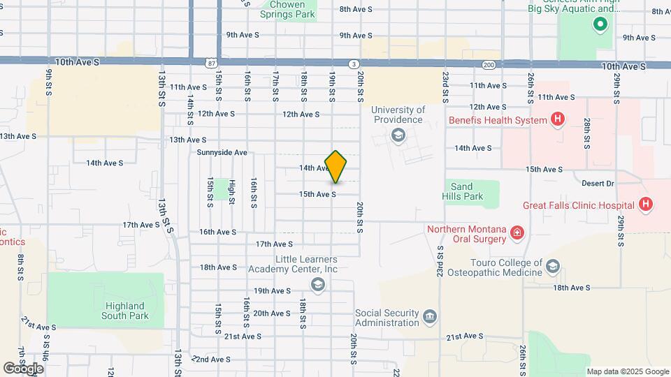 1901 15th Ave S Mapa y Detalles de la Ubicación
