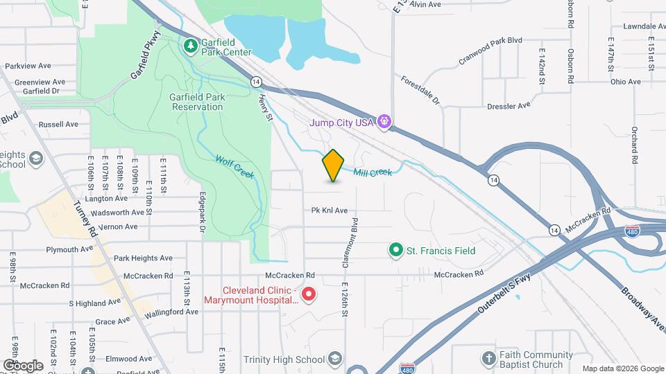 12415 Crest Ave Mapa y Detalles de la Ubicación