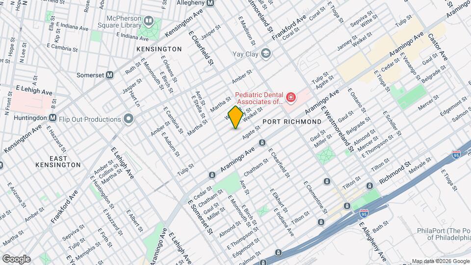 3040 Tulip St Map and Location Details