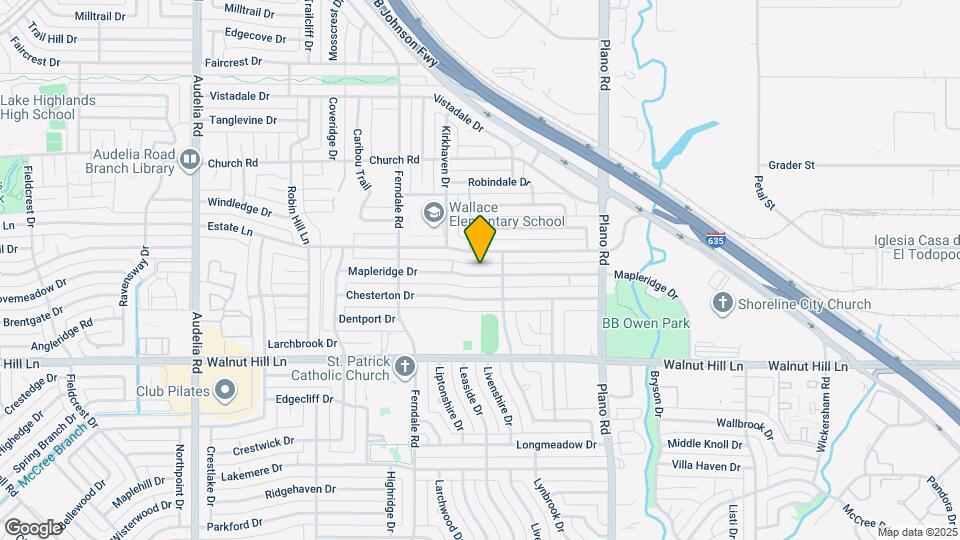 10415 Mapleridge Dr Map and Location Details