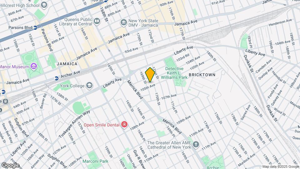 169-11-169105 105th Ave Map and Location Details