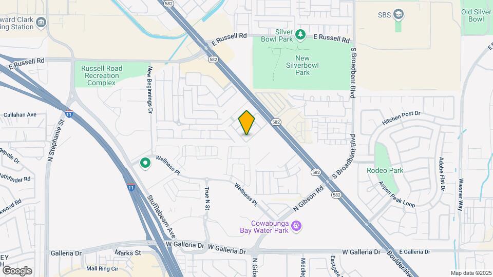 6550 Tumbleweed Ridge Ln Map and Location Details