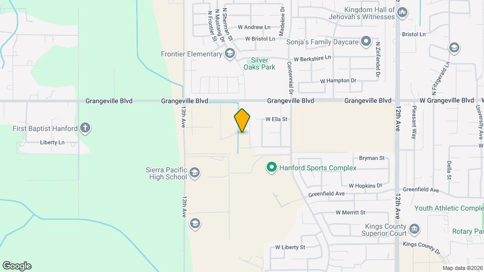 1455 N Frontier St Map and Location Details