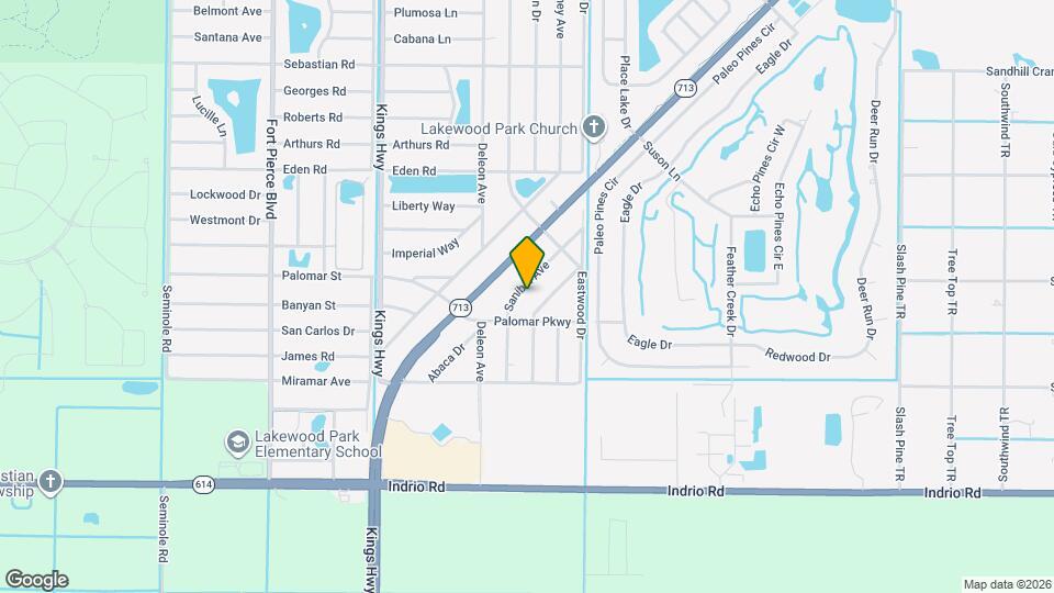 5108 Sanibel Ave Mapa y Detalles de la Ubicación