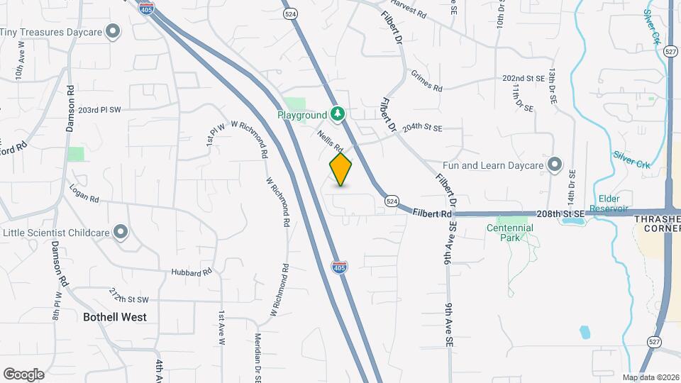 303 207th St SE Map and Location Details