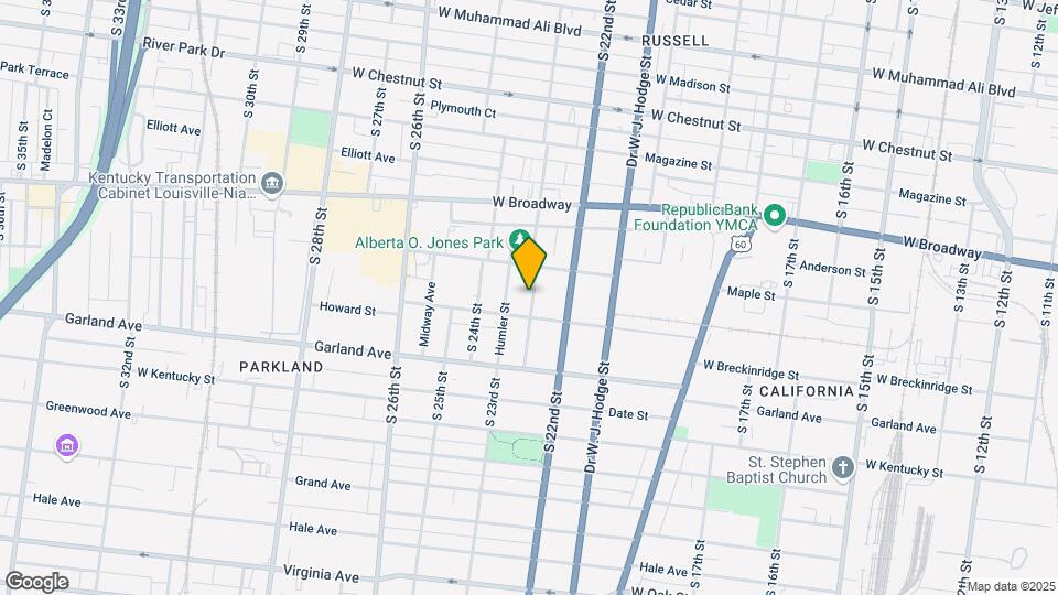 824 S 23rd St Map and Location Details
