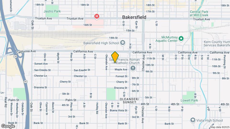 1917 Orange St Map and Location Details