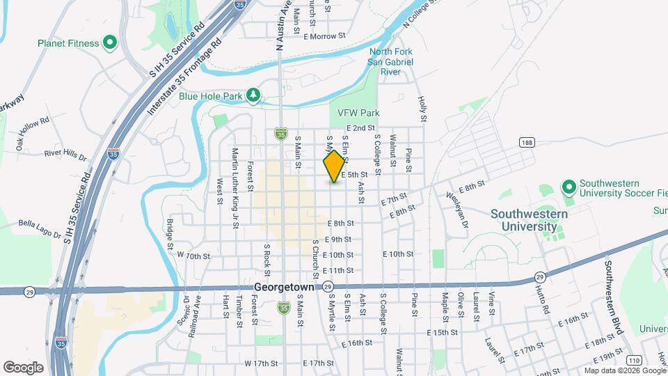 511 S Myrtle St Map and Location Details