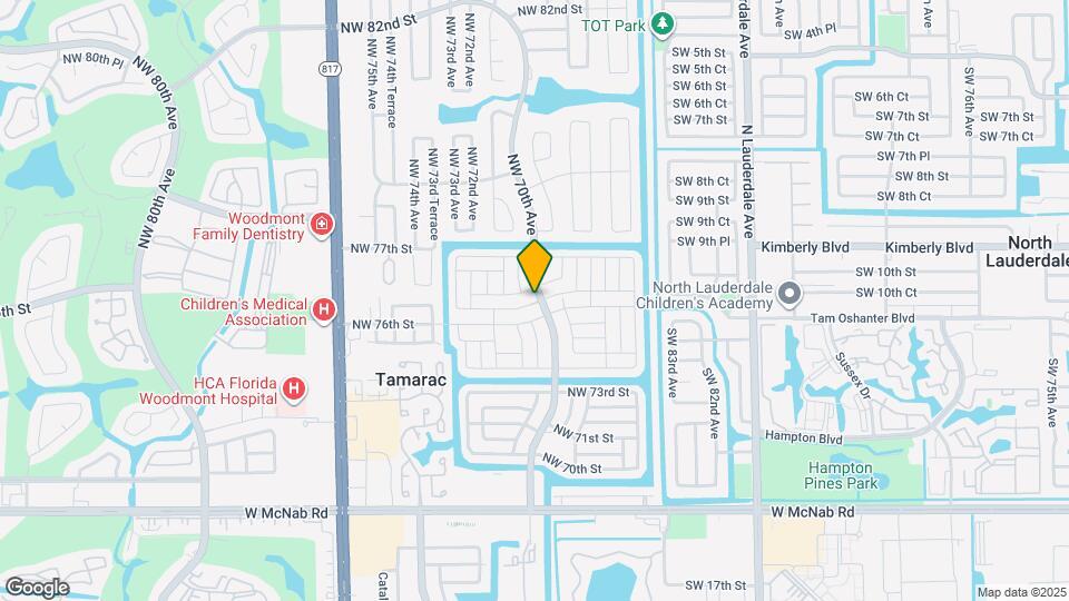 7001 NW 76th Ct Map and Location Details