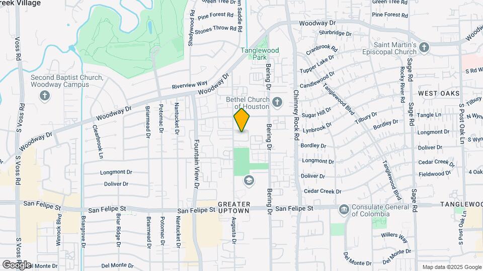 1115 Augusta Dr Map and Location Details