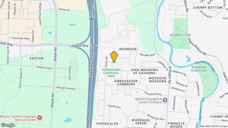 648 Gahanna Highlands Dr Map and Location Details