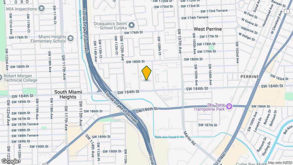 10940 SW 182nd Ln Map and Location Details