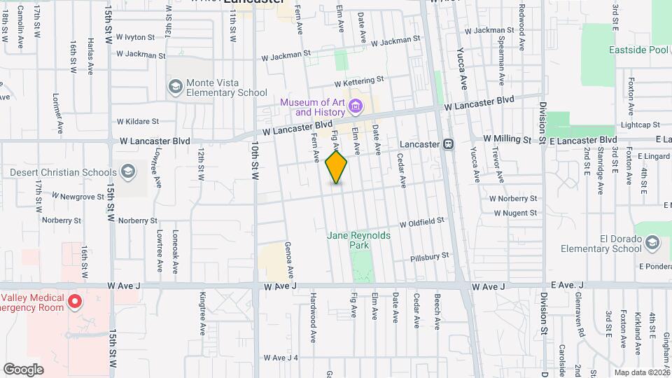 44701 Fig Ave Map and Location Details