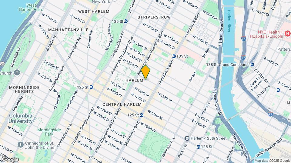 146 W 130th St Mapa y Detalles de la Ubicación