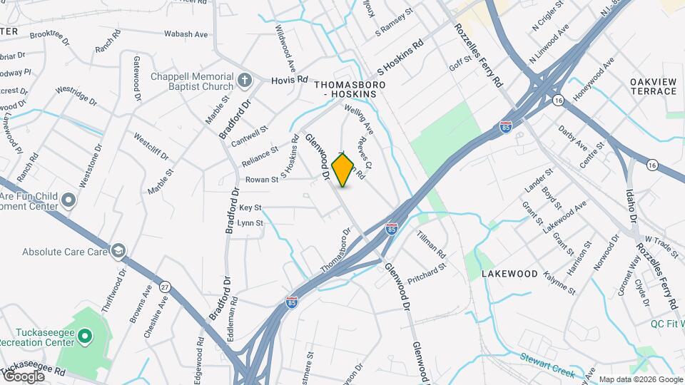 4314 Glenwood Dr Map and Location Details