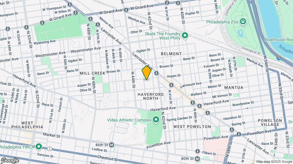 729 N 43rd St Map and Location Details