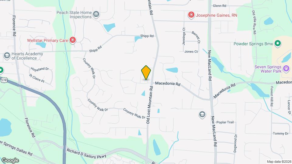 4502 Legend Hollow Ln Map and Location Details