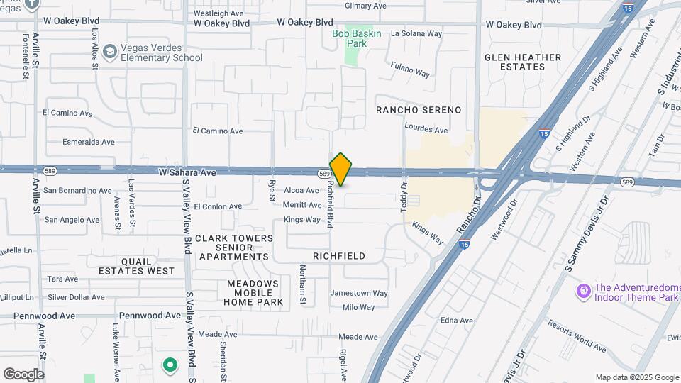 2836 Alcoa Ave Map and Location Details