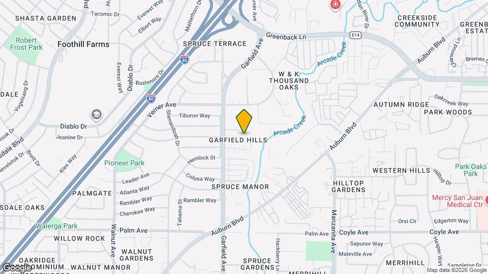 5924 Petaluma Ct Map and Location Details