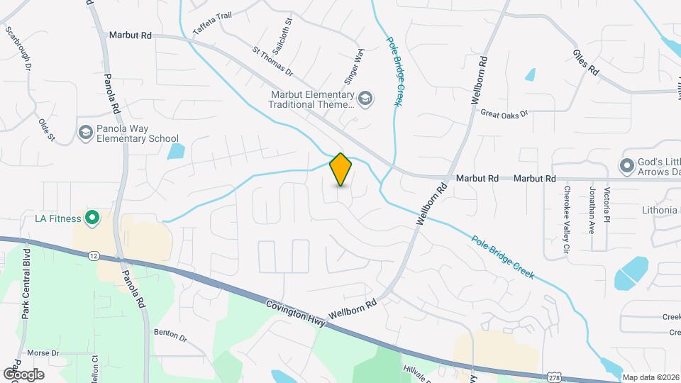 5842 Wellborn Oaks Ct Map and Location Details