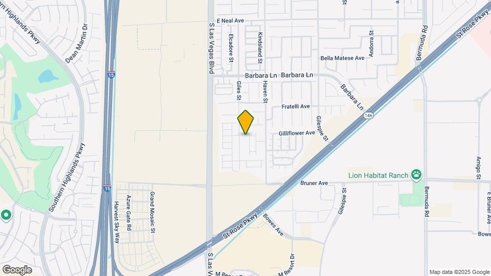 11929 Fairfax Ridge St Map and Location Details