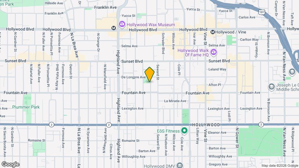 1333 N June St Map and Location Details