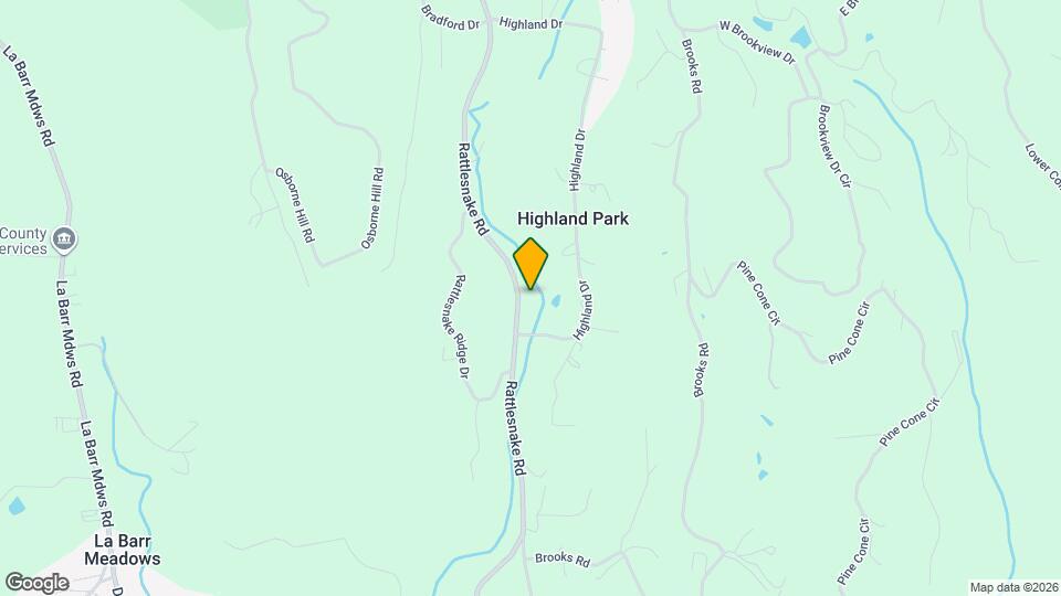 13831 Rattlesnake Rd Map and Location Details