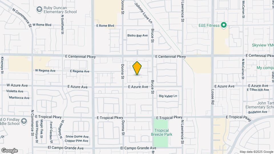 1021 Sunny Acres Ave Map and Location Details