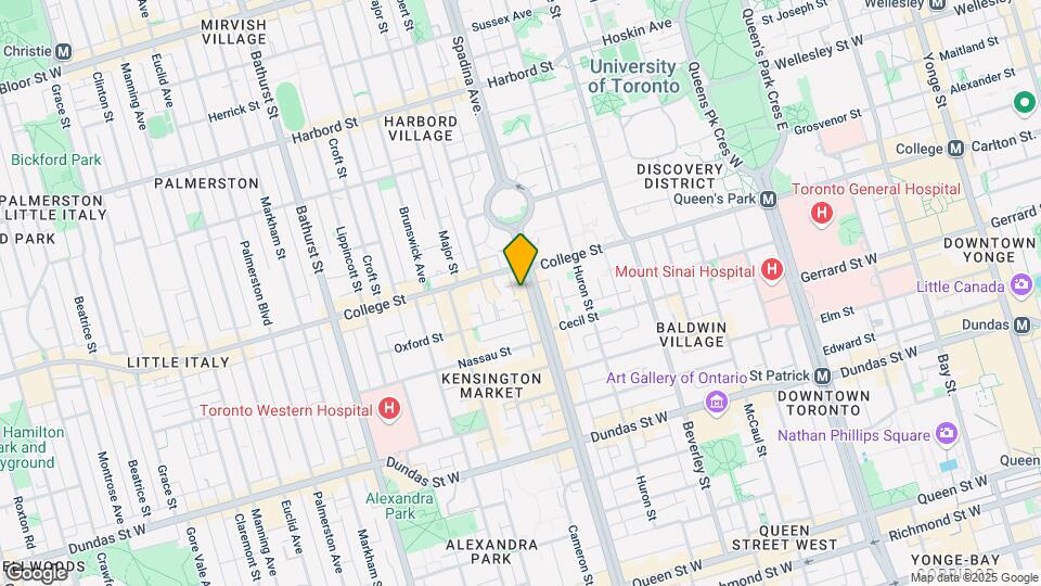 450-450 Spadina Ave. Map and Location Details