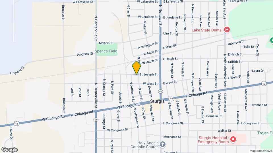 306-310 N Clay St Mapa y Detalles de la Ubicación