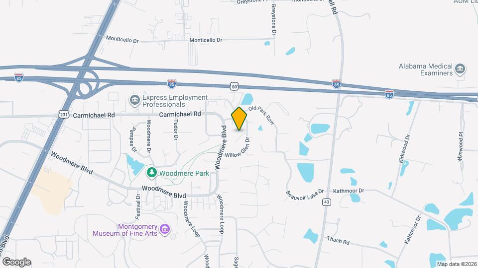 6225 Whitewater Ct Map and Location Details