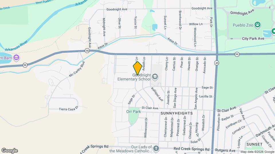 620 Edna Ln Map and Location Details