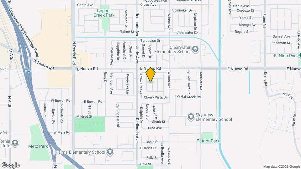 1498 Olivecrest Way Map and Location Details