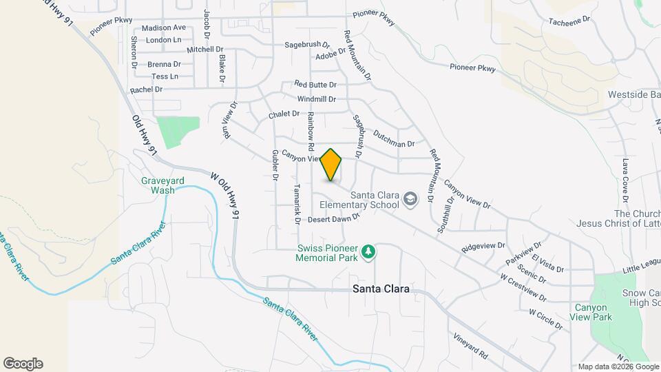 3165 Crestview Dr Map and Location Details