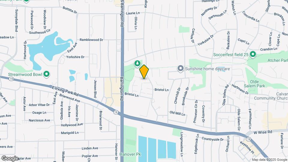 1342 Kingsbury Dr, Unit 1342 kingsbury dr. Unit 3 Map and Location Details