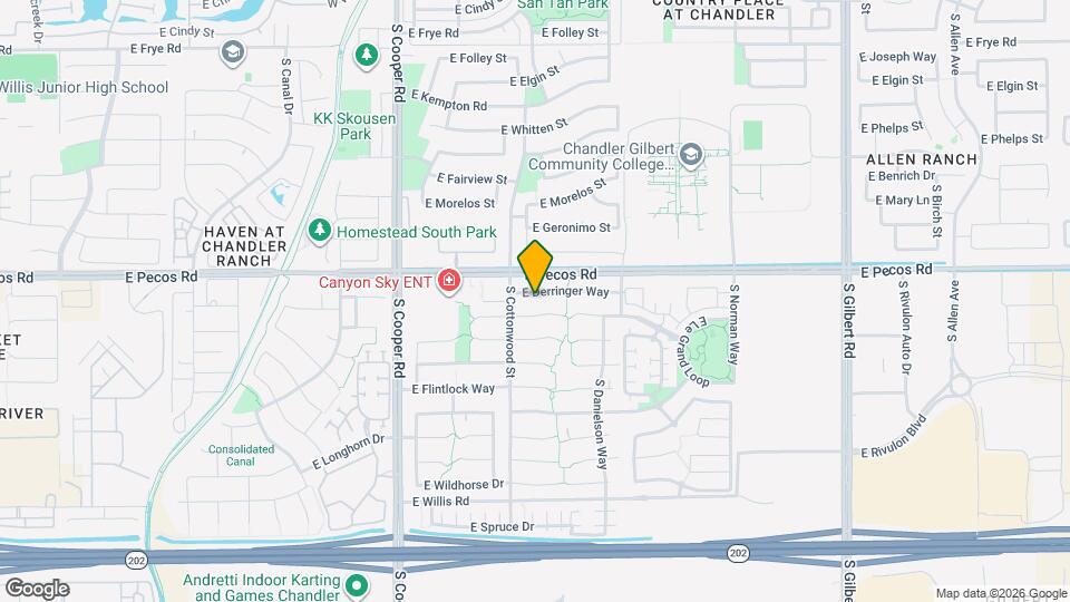 2291 E Derringer Way, Unit 1-310 Map and Location Details