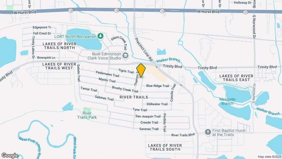 2937 Timber Creek Trail Map and Location Details