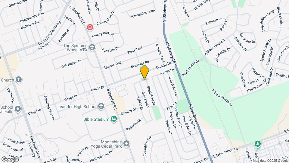 2623 Stapleford Dr Map and Location Details