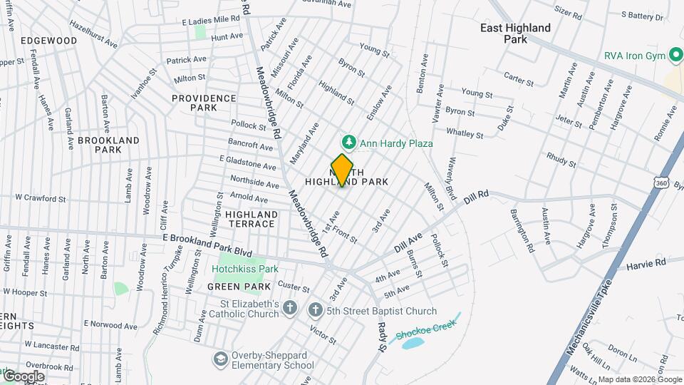 3202 1st Ave Mapa y Detalles de la Ubicación